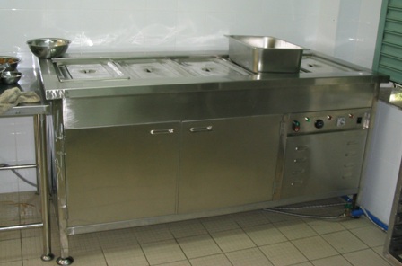 Tủ giữ nóng thức ăn 5 khay - Thiết Bị Inox Phan Quốc Dũng - Công Ty TNHH MTV Phan Quốc Dũng